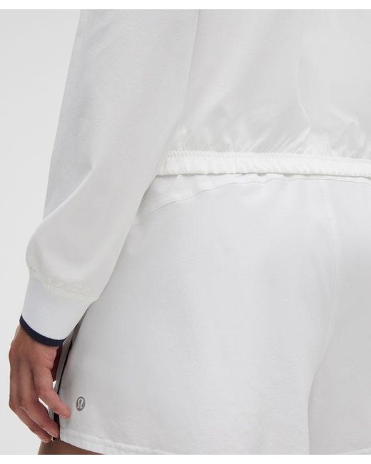 lululemon athletica White Court Rival Tennis Track Jacket