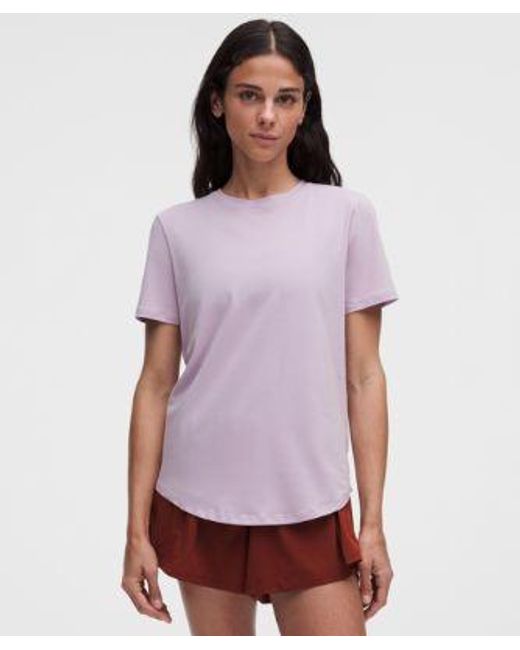 lululemon athletica Purple – Love Crewneck T-Shirt – – Size 14