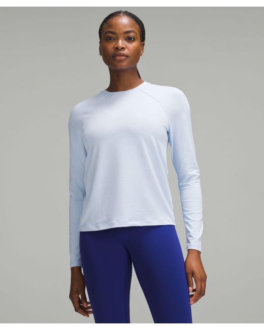 lululemon athletica White License To Train Classic-fit Long-sleeve Shirt