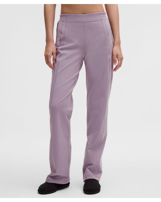 lululemon athletica Red – Define Mid-Rise Track Pants Luon – /Pastel – Size Large