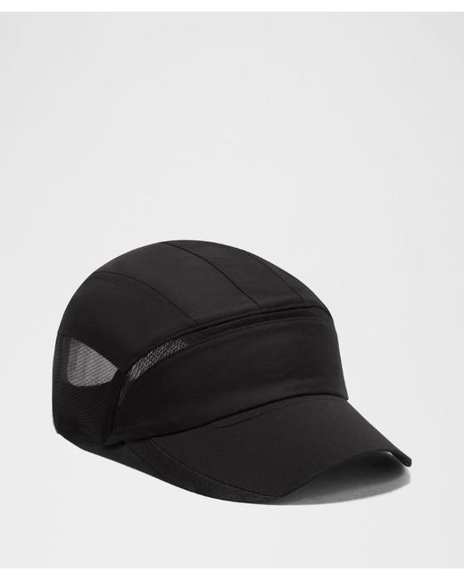 lululemon athletica Black – Mesh Panelled Running Hat – – Size Large/Xl