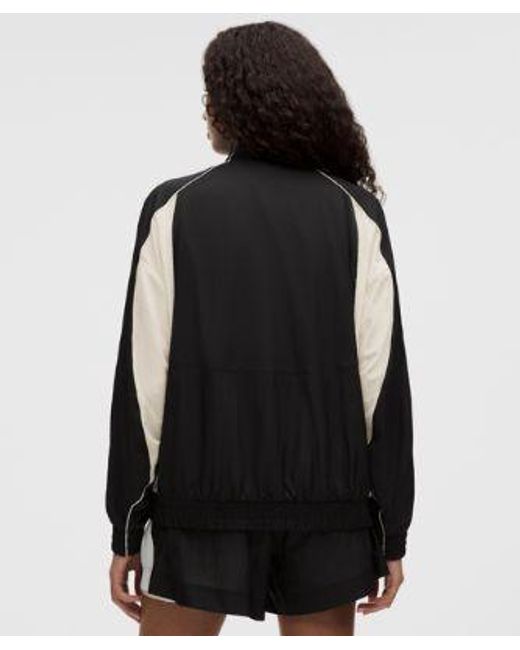 lululemon athletica Black – License To Train Textured Nylon Jacket – – Size Large