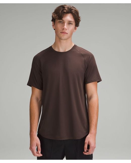 lululemon athletica License To Train Short-sleeve Shirt - Color Brown - Size Xl for men