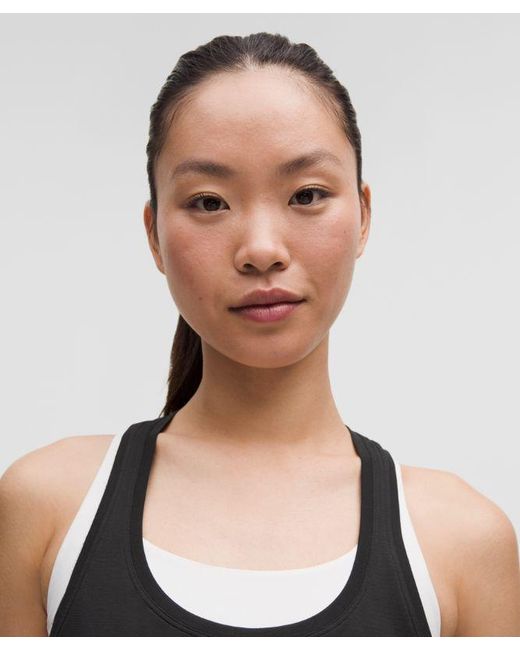 lululemon athletica Black – Swiftly Tech Racerback Tank Top 2.4 Waist Length – – Size 4