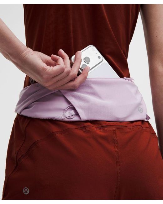 lululemon athletica Pink – Fast And Free Distance Running Belt – – Size Small/Medium