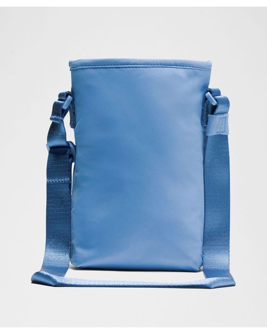 lululemon athletica Blue Water Bottle Crossbody With Front Pocket 2L