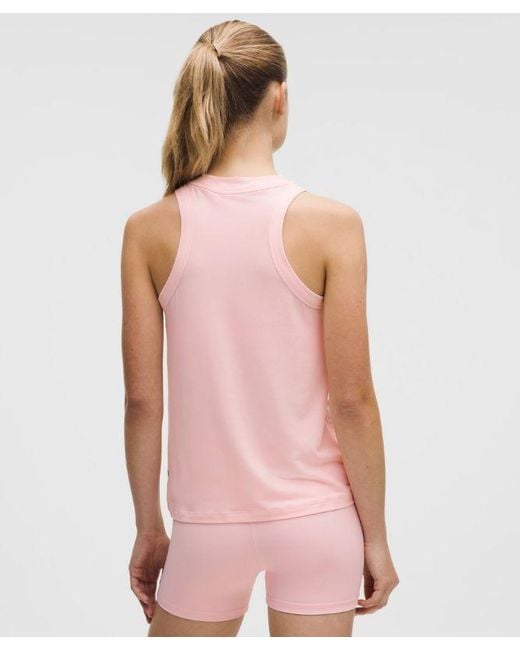 lululemon athletica Pink – Jersey Training Tank Top – – Size 4