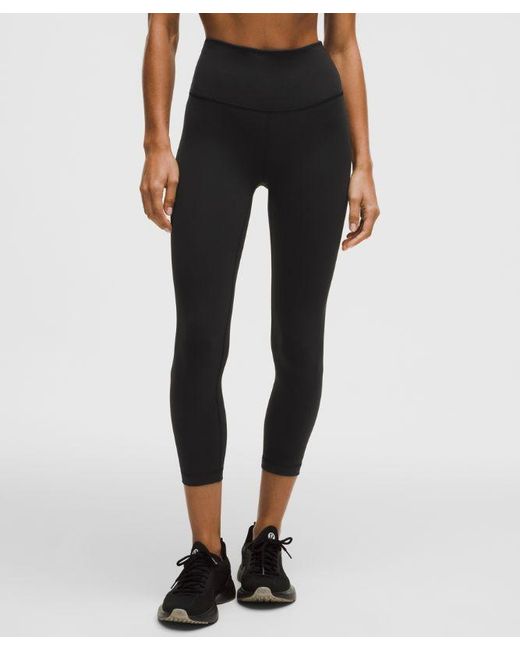 lululemon athletica Wunder Train High-rise Crop Leggings - 23" - Color Black - Size 0