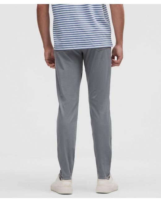lululemon athletica Gray Abc Slim-Fit 5 Pocket Pant 30L for men