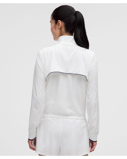lululemon athletica White Court Rival Tennis Track Jacket