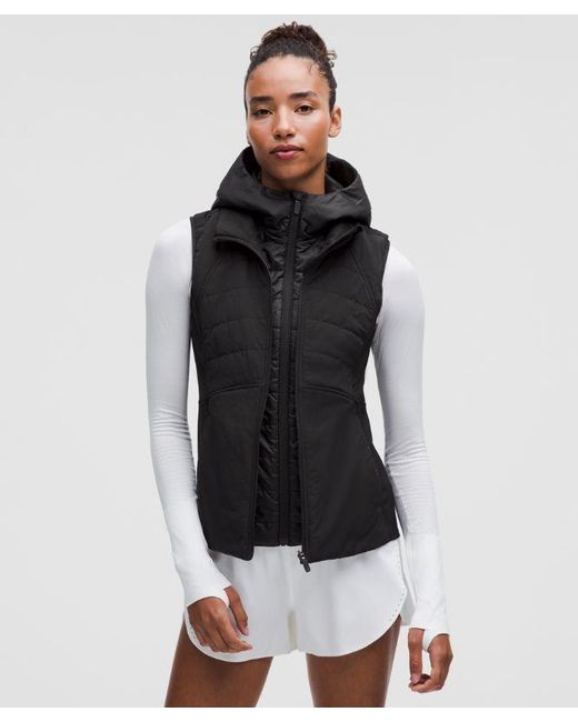 lululemon athletica Black Another Mile Vest