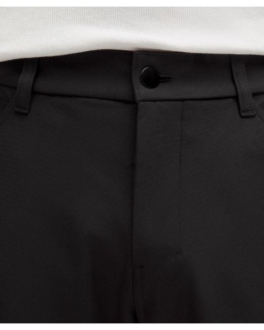 lululemon athletica Black Abc Pant Classic 34" Warpstreme for men