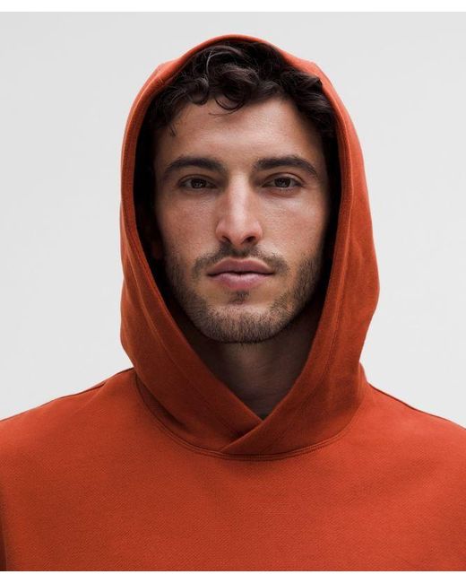 lululemon athletica Red Steady State Pullover Hoodie for men
