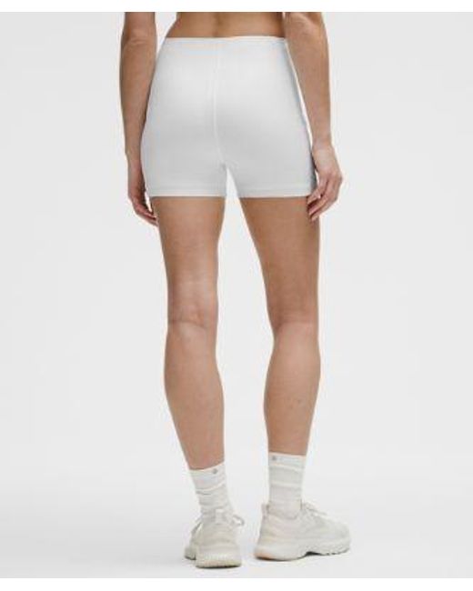 lululemon athletica Gray High-Rise Tennis Layering Short 3.5"