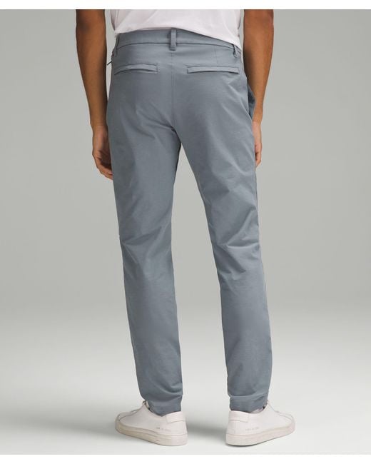 lululemon athletica Blue Abc Slim-fit Trousers 32"l Stretch Cotton Versatwill for men
