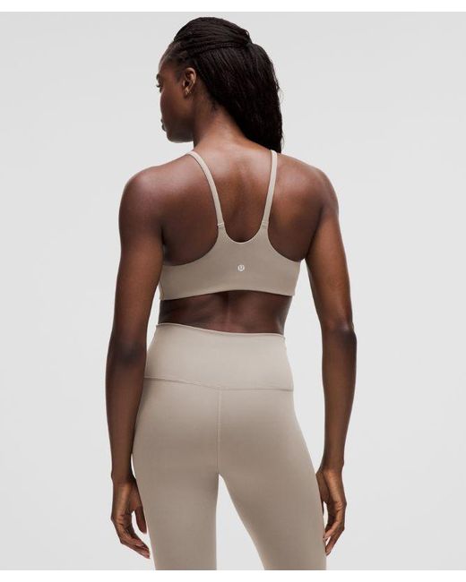 lululemon athletica Natural Wunder Train Strappy Racer Bra