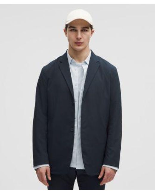 lululemon athletica Blue New Venture Button-Front Blazer for men
