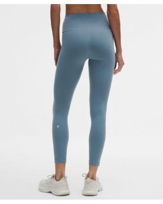 lululemon athletica Blue Wunder Train High-Rise Tight 25"