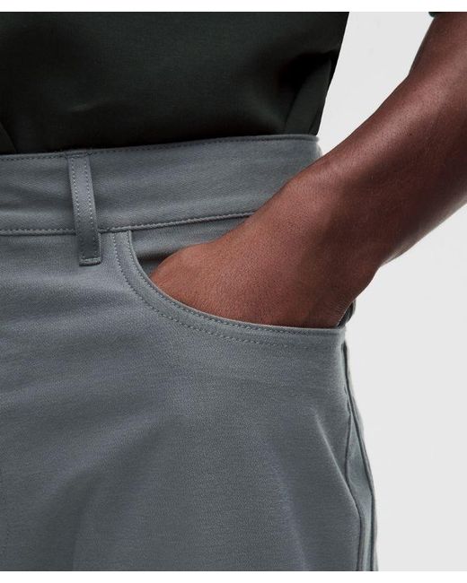 lululemon athletica Gray Easyfive Classic-Straight Pant 32L for men