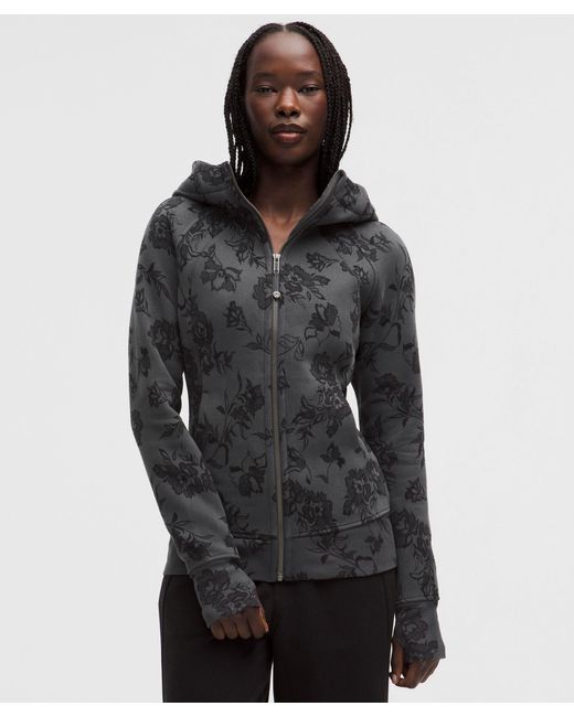 lululemon athletica Black Scuba Full-Zip Hoodie
