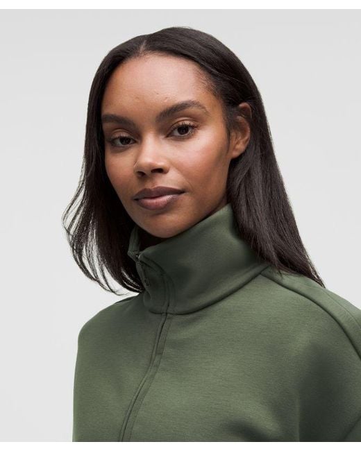 lululemon athletica Green – Smooth Spacer Oversized Full Zip Hoodie – – Size Large