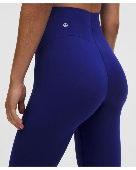 lululemon athletica Blue – Glow Up Super-High-Rise Tight Leggings – 28" – – Size 4