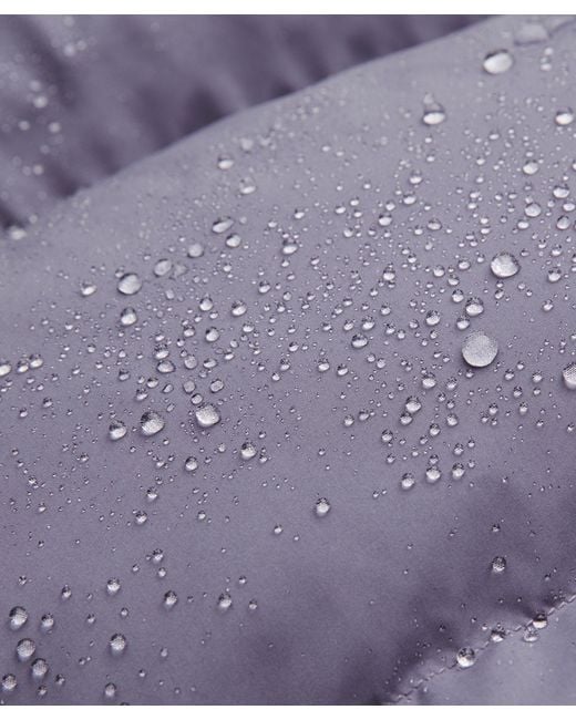 lululemon athletica Blue Wunder Puff 600-Down-Fill Cropped Vest