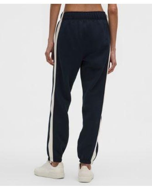 lululemon athletica Blue – Steady State Classic-Fit Jogger Stripe – – Size Large