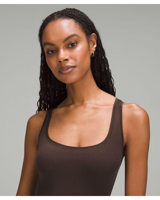 lululemon athletica Gray Wundermost Bodysuit