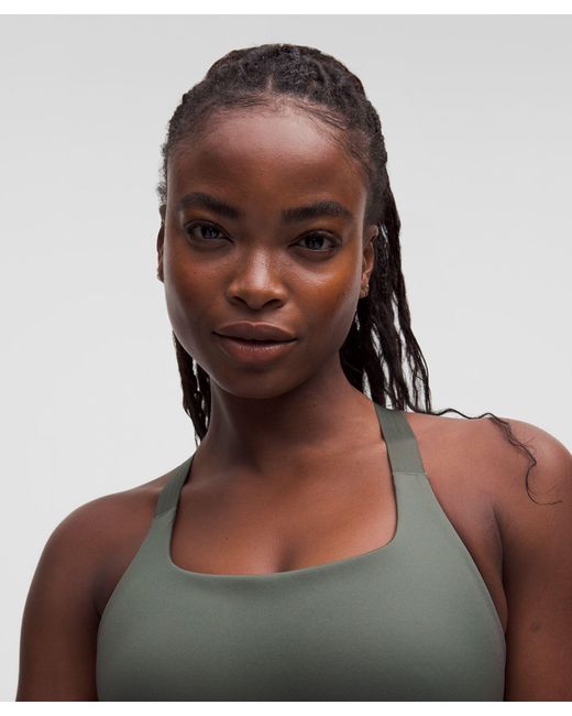lululemon athletica Multicolor Ultralu Square-Neck Workout Bra