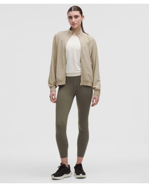 lululemon athletica Green Fast And Free High-Rise Leggings 25" 5 Pocket