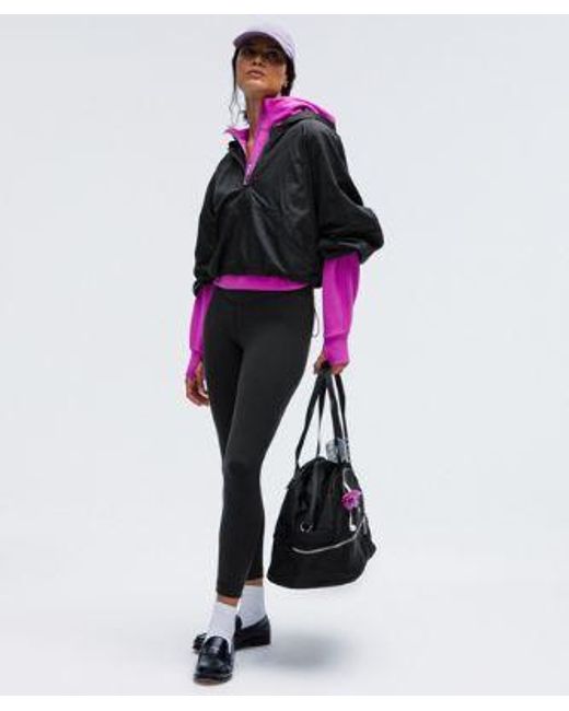 lululemon athletica Black Wunder Under Smoothcover High-Rise Tight 25"
