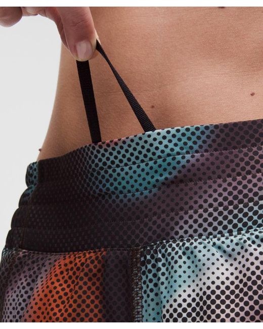 lululemon athletica Multicolor Hotty Hot High-Rise Lined Short 4"
