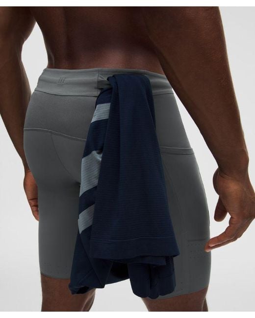 lululemon athletica Blue – Fast And Free Half Tights – 8" – – for men