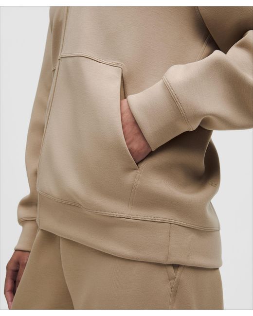 lululemon athletica Brown Smooth Spacer Full-Zip Hoodie