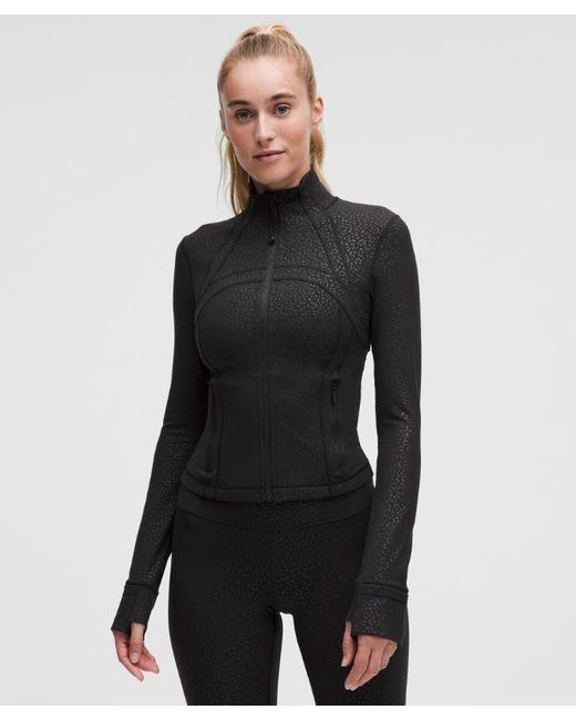 lululemon athletica Black – Define Cropped Jacket Nulu – – Size 18