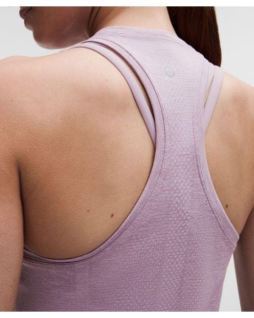 lululemon athletica Purple – Swiftly Tech Racerback Tank Top 2.0 Hip Length – /Pastel – Size 20