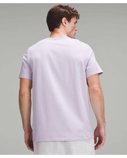 lululemon athletica Purple Organic Cotton Classic-fit T-shirt