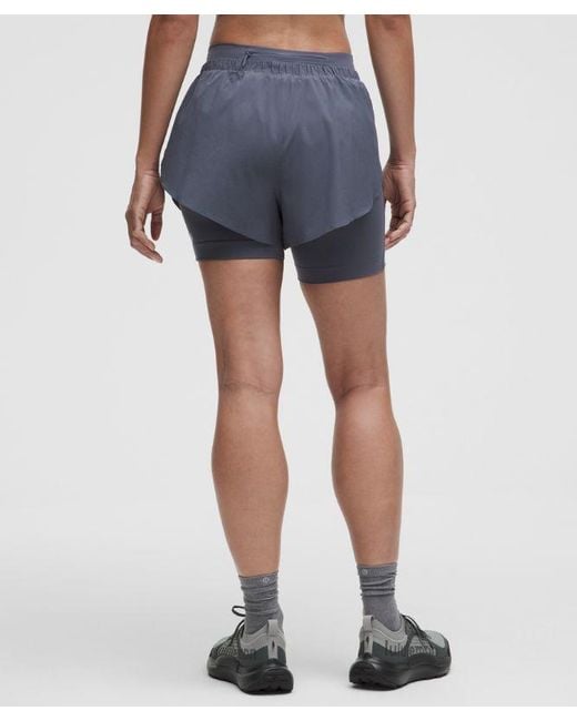 lululemon athletica Pink – Swift Speed 2-In-1 Shorts – 2.5" – Size Large