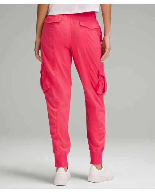 lululemon athletica Pink Dance Studio Relaxed-fit Mid-rise Cargo Joggers
