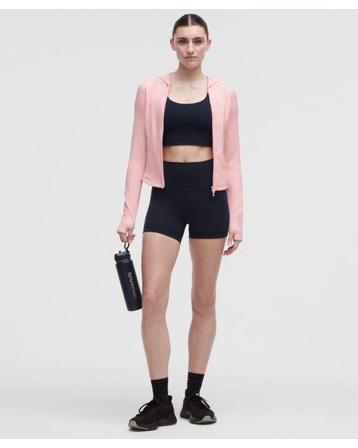 lululemon athletica Pink – Wunder Train Full-Zip Jacket – – Size 4