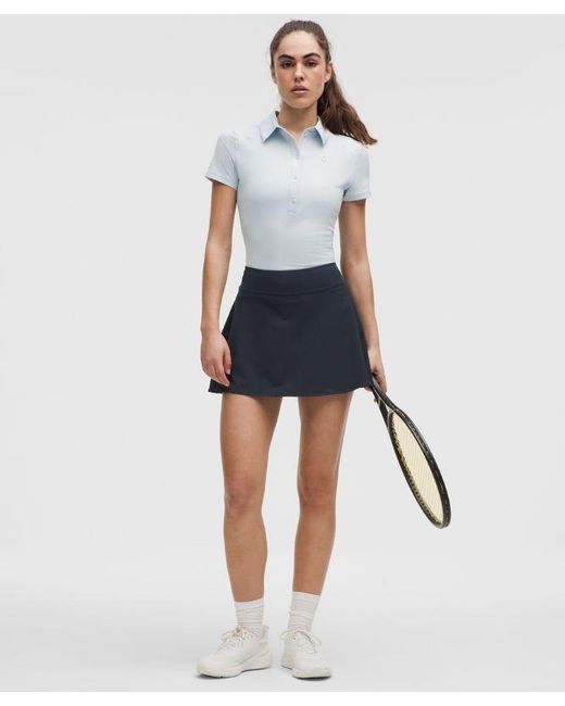 lululemon athletica Lightweight High-rise Tennis Skirt - Color Blue - Size 14