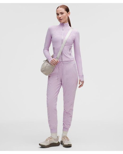 lululemon athletica Purple Define Cropped Jacket