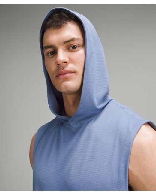 lululemon athletica Blue – License To Train Relaxed-Fit Sleeveless Hoodie – – for men
