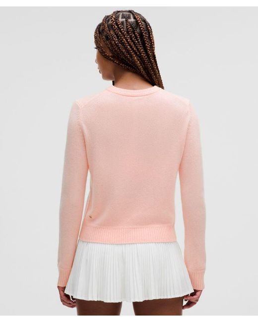 lululemon athletica Multicolor Cashmere Slim-Fit Crewneck Sweater