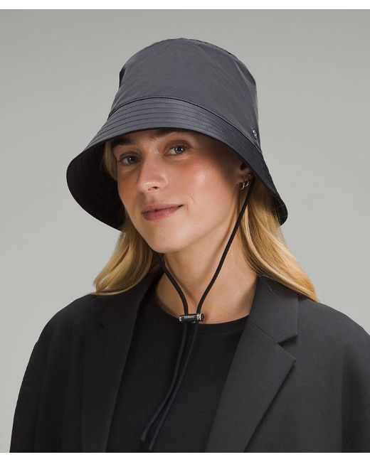 lululemon athletica Black – Nylon Bucket Hat – – Size Large/Xl