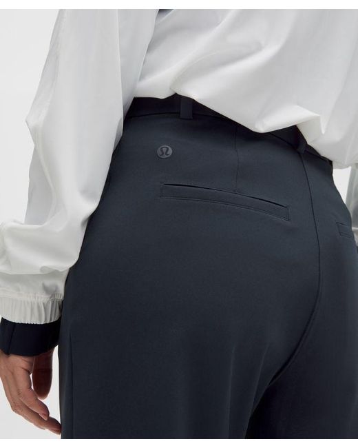 lululemon athletica Blue Daydrift High-Rise Straight-Leg Trouser
