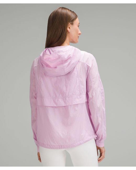 lululemon athletica Pink Hood Lite Jacket