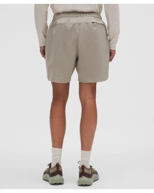 lululemon athletica Natural Abc Wovenair Pull-On Short 7" for men