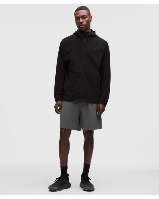 lululemon athletica Black Pace Breaker Lined Short 7" for men